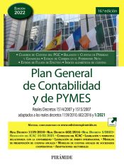 Portada de Plan General de Contabilidad y de PYMES