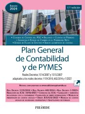 Portada de Plan General de Contabilidad y de PYMES