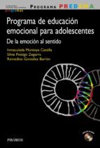 Portada de Programa PREDEMA. Programa de educación emocional para adolescentes (Ebook)