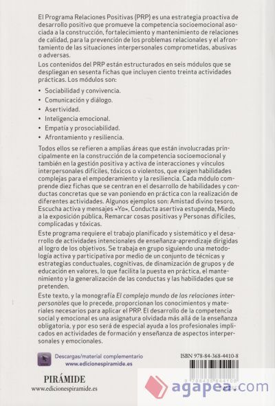 Programa Relaciones Positivas (PRP)