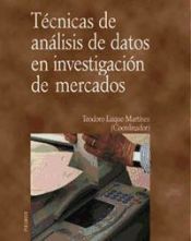 Portada de T&eacute;cnicas de an&aacute;lisis de datos en investigaci&oacute;n de mercados