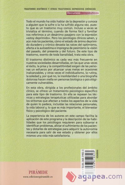 Tratando... trastorno dist&iacute;mico y otros trastornos depresivos cr&oacute;nicos