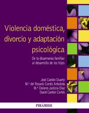 Portada de Violencia doméstica, divorcio y adaptación psicológica