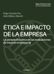 Portada de Ética e impacto de la empresa: la perspectiva ética en las evaluaciones de impacto empresarial