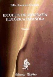 Portada de Estudios de Geografía Histórica Española - Vol. I