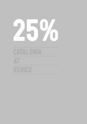 Portada de 25 % CATALONIA AT VENICE