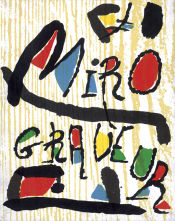 Portada de Miró Grabador. Vol. I. 1928-1960