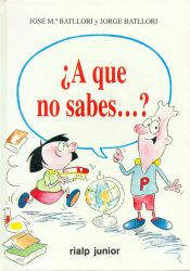 Portada de ¿A que no sabes ...?