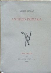 Portada de Antitesis primaria