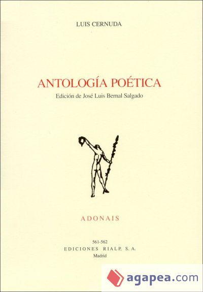 Antología poética (Luis Cernuda)