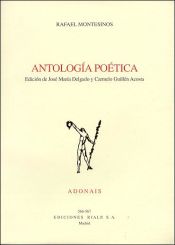 Portada de Antología poética de Rafael Montesinos