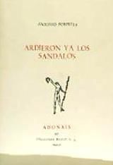 Portada de Ardieron ya los sándalos