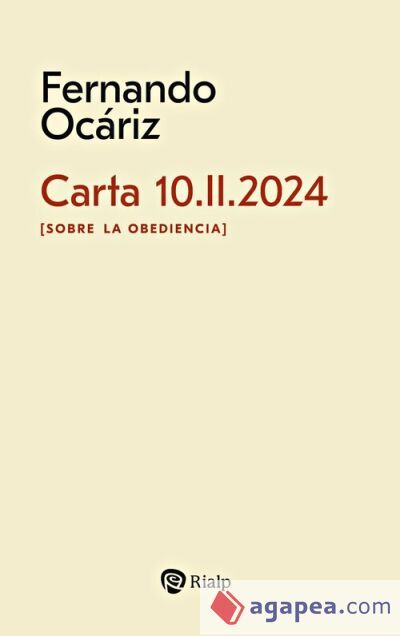 Carta 10.II.2024: Sobre la obediencia Carta 10.II.2024: Sobre la obediencia