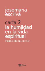 Portada de Carta 2. La humildad en la vida espiritual