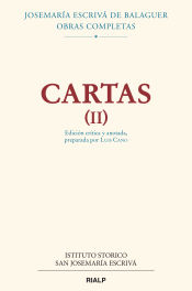 Portada de Cartas II (Edición crítico-histórica)