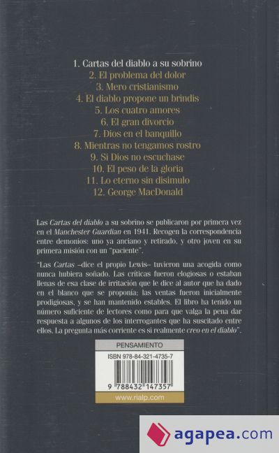 Cartas del diablo a su sobrino