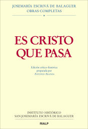 Portada de Es Cristo que pasa. Edición crítico-histórica