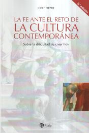 Portada de La fe ante el reto de la cultura contemporánea