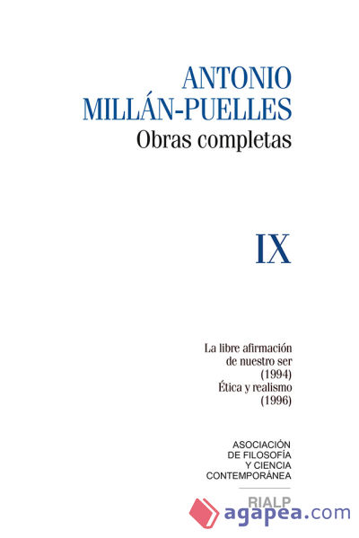 Millán-Puelles. IX. Obras completas (Ebook)