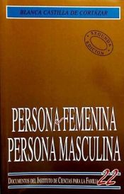 Portada de Persona femenina, persona masculina