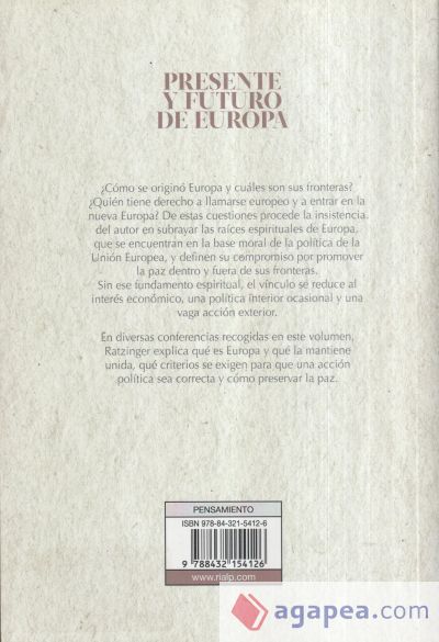 Presente y futuro de Europa Presente y futuro de Europa