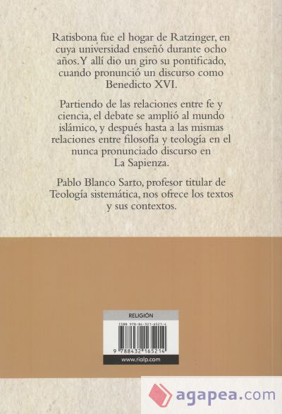 Razón, islam y cristianismo Razón, islam y cristianismo