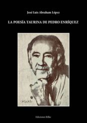 Portada de La poesía taurina de Pedro Enríquez