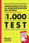 Administrativos De La Administración Del Estado. Promoción Interna 2023. Más De Mil Preguntas Tipo Test Para Oposiciones