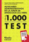 Auxiliares Administrativos Junta De Andalucía 2023. Más De 1.000 Preguntas Tipo Test Para Oposiciones + 1 Año De Test Online Gratis.