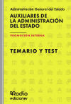 Auxiliares De La Administración Del Estado. Promoción Interna. 2023 Temario Y Test