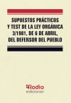 Supuestos Prácticos Y Test De La Ley Orgánica 3/1981, De 6 De Abril, Del Defensor Del Pueblo.