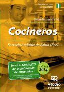 Portada de Cocineros del Servicio Andaluz de Salud (SAS). Temario común y Test
