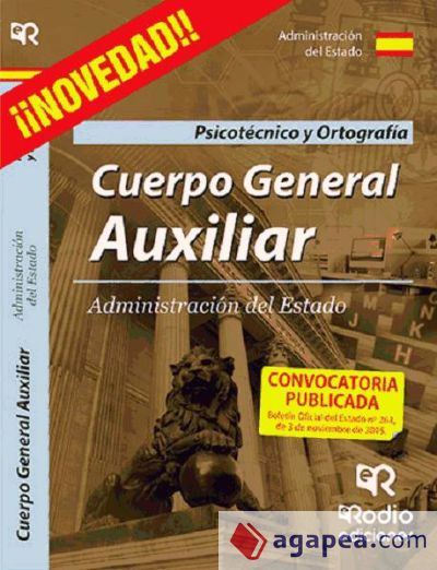 Cuerpo General Auxiliar de la Administración del Estado. Psicotécnico y Ortografía