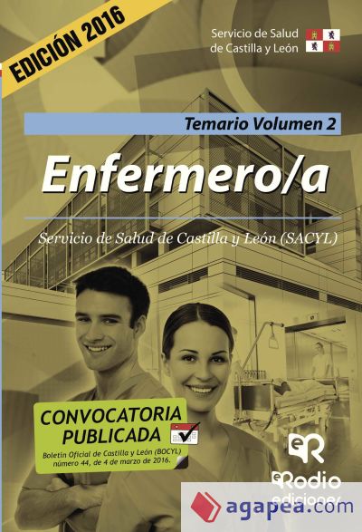 Enfermero/a del Servicio de Salud de Castilla y León (SACYL). Temario, volumen 2