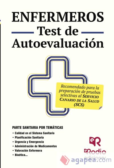 Enfermeros. Test de autoevaluación. Servicio Canario de Salud (SCS)