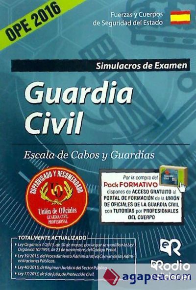 Guardia Civil. Escala de Cabos y Guardias. Simulacros de examen