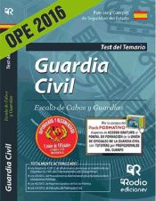 Portada de Guardia Civil. Escala de Cabos y Guardias. Test