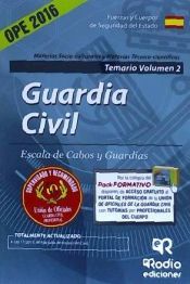 Portada de Guardia Civil. Escala de cabos y guardias. Temario, volumen 2