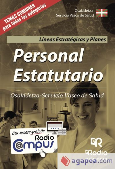 Personal Estatutario. Osakidetza-Servicio Vasco de Salud. Líneas Estratégicas y Planes