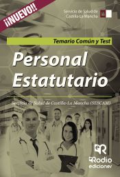 Portada de Personal Estatutario. Servicio de Salud de Castilla-La Mancha (SESCAM). Temario Común y Test