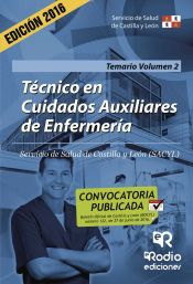 Portada de Técnico en Cuidados Auxiliares de Enfermería. Temario Volumen 2.Servicio de Salud de Castilla y León