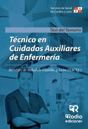 Portada de Técnicos En Cuidados Auxiliares de Enfermería del Sacyl. Test del Temario