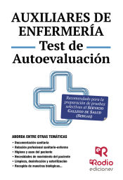 Portada de Test de Autoevaluación de Auxiliar de enfermería del Servicio Gallego de Salud (SERGAS)