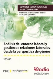 Portada de UF2686 Analisis del entorno laboral y gestion de relaciones laborales desde la perspectiva de genero