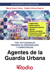 Portada de Agentes de la Guardia Urbana. Test Aptitudinales y Pruebas de Personalidad y Competencias. Ayuntamiento de Barcelona