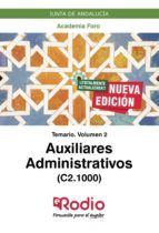 Portada de Auxiliares Administrativos (C2.1000). Junta de Andalucía (Ebook)