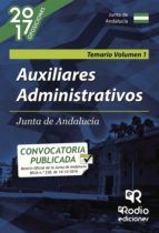 Portada de Auxiliares Administrativos. Junta de Andalucía. Temario Volumen 1 (Ebook)