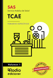 Portada de Auxiliares de Enfermería del SAS. Temario Específico. Volumen 1