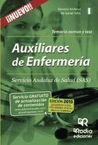 Portada de Auxiliares de Enfermería del SAS. Temario común y test (Ebook)