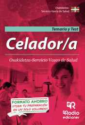 Portada de Celador/a. Osakidetza â€“ Servicio Vasco de Salud. Temario y Test